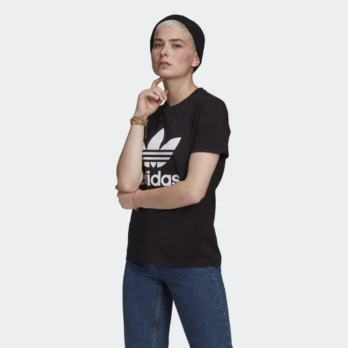 Vista 2 de adidas Originals Camiseta Adicolor Classics Trefoil para mujer
