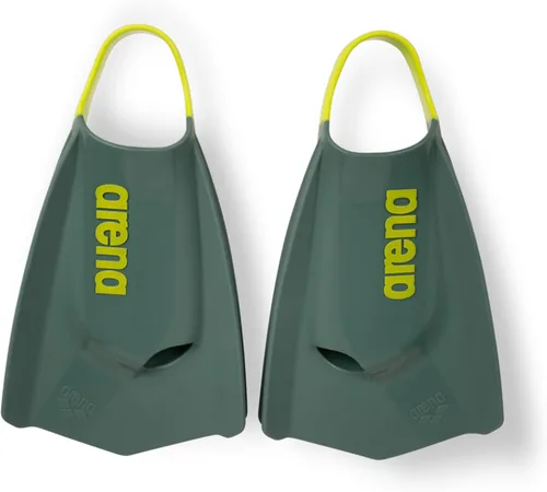 Vista 15 de Arena Unisex Adult Powerfin Pro II - Aletas de entrenamiento para natación para hombres y mujeres, lámina corta de silicona, reversibles