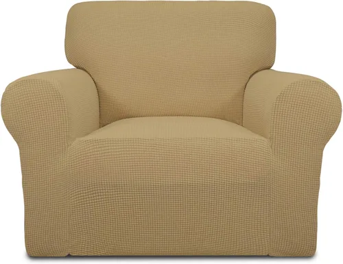 Vista 293 de Easy-Going - Funda elástica sobredimensionada para sofá, 1 pieza, protector muebles, suave, parte inferior elástica, para niños, tela jacquard