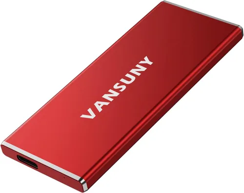 Vista 11 de Vansuny SSD externo portátil de 250 GB, USB 3.1 Gen2 430MB/s de transferencia de datos de alta velocidad, USB C Mini unidad de estado sólido externa