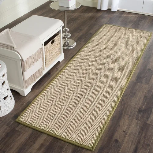 Vista 11 de Safavieh Colección de fibra natural NF115P - Alfombra (fibra natural), color gris, Fibras naturales