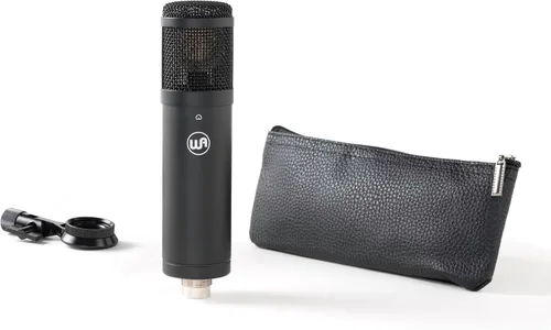 Vista 4 de Micrófono de condensador de diafragma grande Warm Audio WA-47jr SE, negro