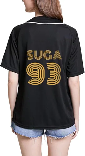 Vista 2 de Kpop Jungkook Shirt Suga Jimin V Jhope Rap Jin Love Yourself Baseball Jersey Shirt Merch