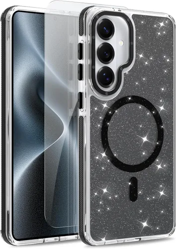 Vista 165 de Funda magnética para Google Pixel 10 Pro XL [compatible con Magsafe] [bonito diseño fluorescente de moda] a prueba de golpes, delgada, translúcida