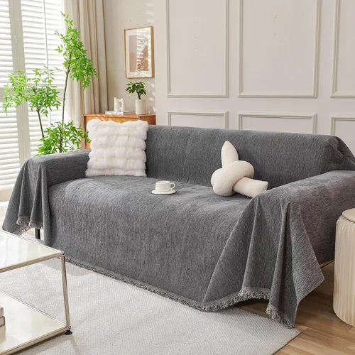 Vista 29 de DREAMINGO Funda de Sillón de Chenilla Fundas de Sofá Jacquard Lavables Protector de Muebles Funda de Sofá Reclinable 1 Cojín Funda de Silla
