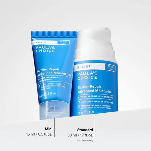 Vista 7 de Paula's Choice RESIST Barrier Repair - Hidratante facial avanzado con ceramidas, péptidos, crema facial de hidratación profunda para arrugas