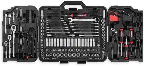 Vista 10 de STARWORK TRUE MECHANIC - Juego de herramientas mecánicas de 303 piezas, profesional, SAE/métrico