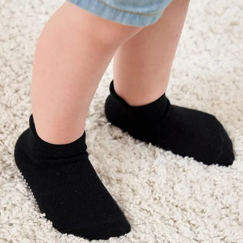Vista 6 de Zaples - Calcetines altos hasta el tobillo para bebé con base antideslizante, unisex
