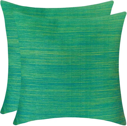 Vista 7 de The White Petals Fundas de cojín amarillo mostaza para sofá, sofá y cama (16 x 16 pulgadas, paquete de 2)