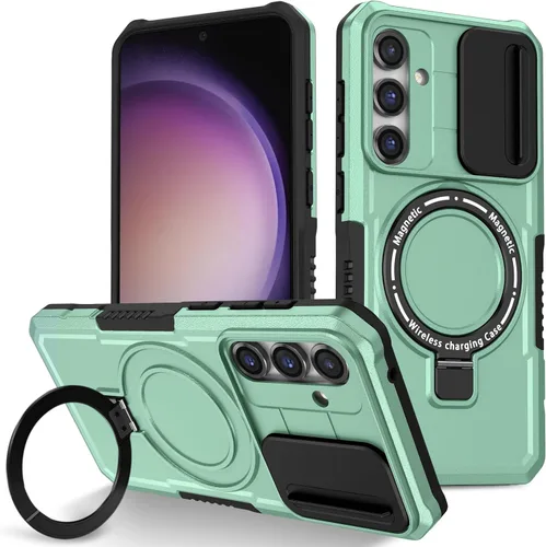 Vista 29 de Funda magnética para Samsung Galaxy Note 20 Ultra, soporte para teléfono, funda protectora mate a prueba de golpes, funda protectora para teléfono
