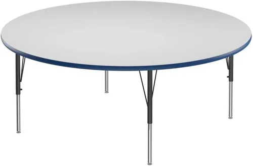 Vista 71 de Correll - Mesa rectangular de 24 x 36 pulgadas, mesa de actividades superior de borrado en seco, altura ajustable (19 a 29), laminado de alta