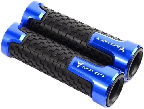 Vista 11 de F para Yamaha MT07 FZ07 Mt07 Fz-07 2017 2018 2019 2020 2021 2022 manillar de goma para motocicleta Agarraderas Y (color negro)