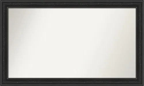Vista 149 de Amanti Art Espejo personalizado, gran espejo de baño estrecho, espejo de pared o espejo de tocador de baño sobre el fregadero (24 x 24 pulgadas)