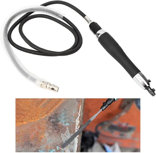 Vista 3 de Herramienta neumática de 1/4 pulgadas, tipo micro lápiz de aire, amoladora de troquel, kit de herramientas de grabador para molde, pulido de metal
