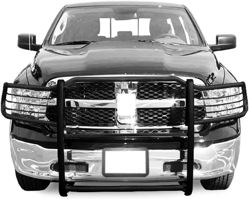 Vista 12 de Protección de parachoques modular Black Horse Grille Compatible con 09-10 Dodge Ram 1500 11-18 Ram 1500 19-24 Ram 1500 Classic