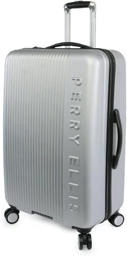 Vista 9 de Perry Ellis Nova Hardside Spinner Check-in Equipaje 29 Plateado PE-ABS-6729