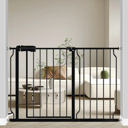 Vista 37 de Fairy Baby Puerta de seguridad para bebés Extensión de 12 cm para puerta de seguridad para bebés con cierre automático Puerta de seguridad