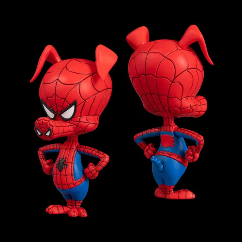 Vista 8 de Spider-Man: Spider-Bath SV Action Spider Gwen y Spider Ham, sin escala, ABS y PVC, figura de acción completa prepintada