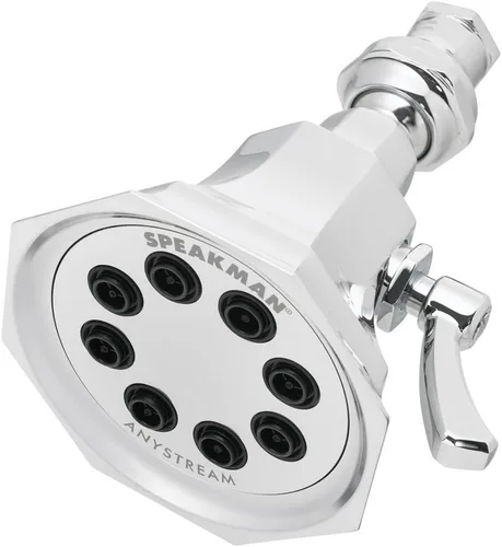 Vista 6 de Speakman S-3019-E175 - Cabezal de ducha vintage, 1,75 GPM, cromo pulido