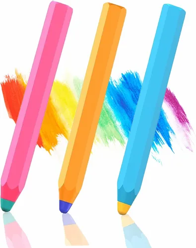 Vista 11 de Kenkor Lápiz táctil para niños, universal, compatible con iPad/iPhone/Android/Samsung/Kindle/Microsoft/Tablet, color azul