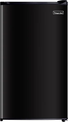 Vista 17 de Magic Chef MCBR350W2 - Refrigerador compacto con descongelación manual, refrigerador pequeño para espacios compactos, 3.5 pies cúbicos, color blanco
