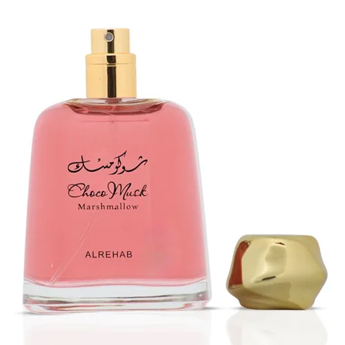 Vista 4 de Al Rehab Choco Musk Marshmallow – Dulce, Gourmand, Chocolate, Vainilla – Eau de Parfum Spray de larga duración para Unisex, 3.4 onzas / 3.4 fl oz