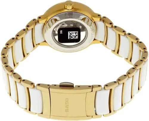 Vista 2 de Rado Reloj automático de las señoras del dial del diamante blanco de Centrix R30080752, Blanco, Moderno