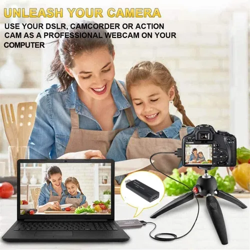 Vista 6 de MyGica Interruptor de tarjeta de captura de audio y video, dispositivo de captura de juegos HDMI a USB 3.0 -HD 4K 30 fps, grabadora de reproducción