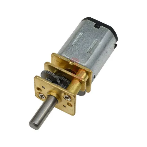 Vista 4 de GA12 N20 DC Gear Motor 12V 100RPM Lineal Motor Miniatura Eléctrico para Electrodomésticos Ventilador Coche Hobby Toy RC Car