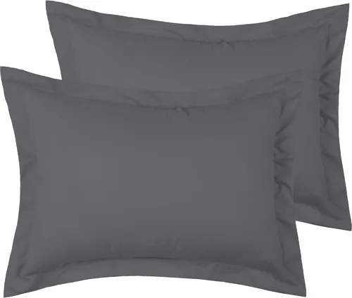 Vista 14 de Mellanni Juego de fundas de almohada, 2 piezas, colección icónica, fundas de almohada decorativas, suaves, refrescantes, resistentes a las arrugas