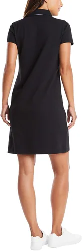 Vista 3 de Nautica Vestido polo de algodón elástico de manga corta para mujer