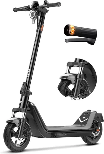 Vista 11 de NIU 100P/100F/300P/300X Electric Scooter Adult - E Scooter with Suspension, 600-1000W Peak Power, 18-37.3 Miles Max Range, Top Speed 17.4-23.6MPH
