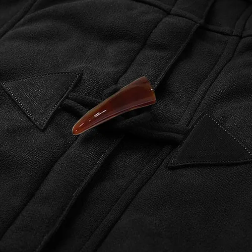 Vista 6 de Ceboyel Abrigos largos de invierno para mujer, chaquetas de gran tamaño con capucha, forro polar grueso, abrigo cálido, ropa de moda