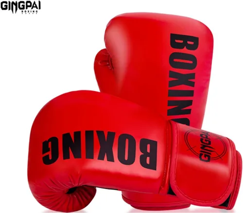 Vista 2 de Boxing Gloves,Training Gloves for Child,Adults Boxing Training,Kickboxing, Muay Thai, MMA PU Leather