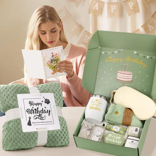Vista 6 de Regalos de cumpleaños para mujeres, regalos de feliz cumpleaños para mamá, hermana, su mejor amiga, novia, esposa, ideas de regalo de cumpleaños