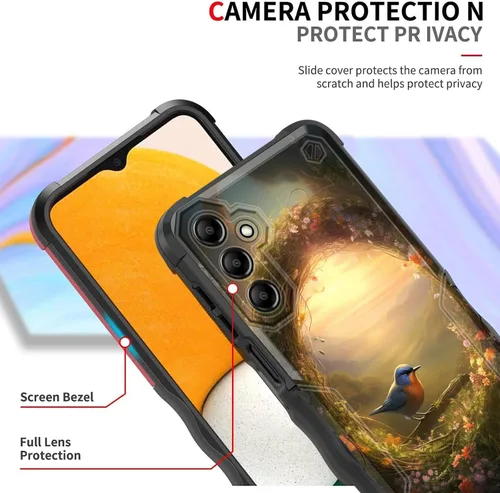 Vista 957 de Funda para Galaxy A14 5G, [Doble Capa][Protección contra Caídas de Grado Militar de 10 Pies] [Antideslizante] Funda Resistente a Prueba de Golpes