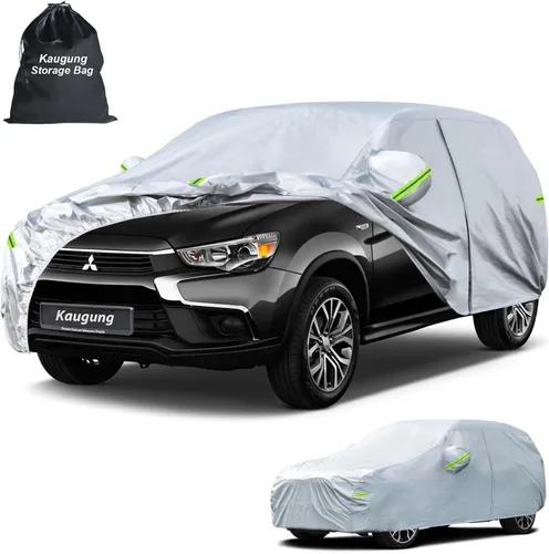 Vista 116 de Kaugung Funda para Coche de Ajuste Personalizado BMW Serie 3 E30 (1982-1994), 7 Capas Resistente al Viento Todo Clima Impermeable Cubierta Exterior