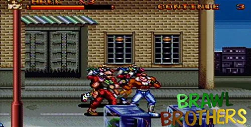 Vista 6 de Retro-Bit Jaleco Brawler's Pack SNES Cartridge - 4 Games in 1 - Super NES