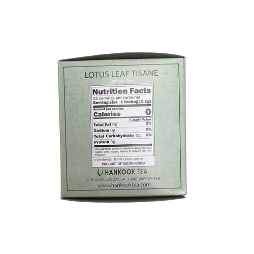 Vista 2 de Hankook Tea Hoja de loto Tisane, 25 unidades, 0.97 oz