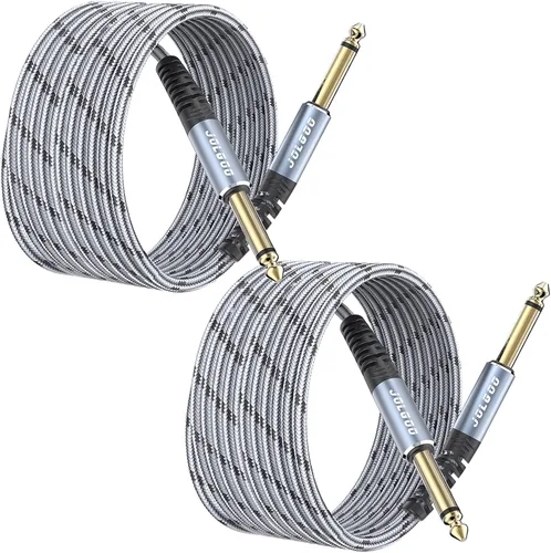 Vista 13 de JOLGOO Cable TRS de instrumento de 1/4 de pulgada de 3.3 pies, paquete de 2, cable de audio de un cuarto de pulgada, línea de interconexión