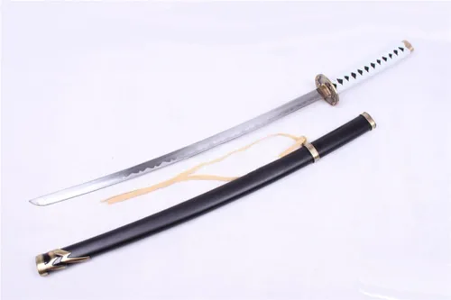 Vista 6 de Dream2Reality Cosplay Devil May Cry Vergil Yamato Réplica Espada 1065 Acero de Alto Carbono Hecho a Mano Completo Tang Katana