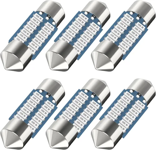 Vista 12 de Serundo Auto DE3175 - Bombilla LED para automóvil de 1.220 in, 1.22 pulgadas, DE3021 DE3022 DE3023 6428 6430 7065, bombilla LED interior utilizada