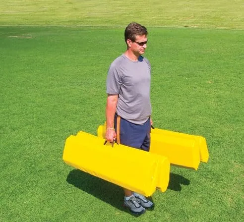Vista 2 de Fisher Tabla de canaleta plegable Ayuda para entrenamiento de fútbol