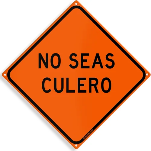 Vista 23 de Aquí Solo Hay Buena Onda Divertido Cartel de Estaño de Humor Mexicano en Español 30 cm x 30 cm (BuenaOnda)
