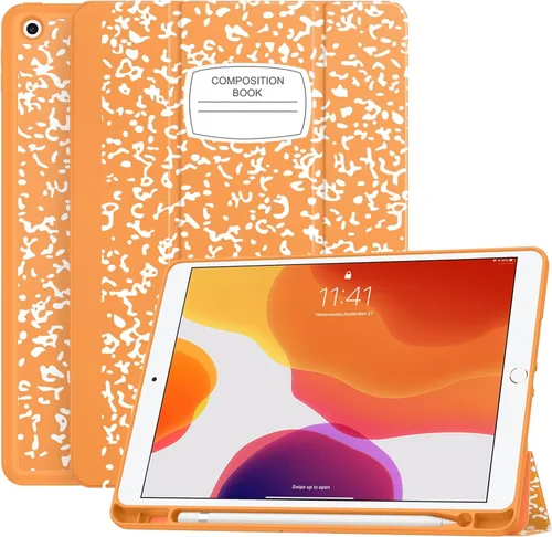 Vista 29 de Soke - Funda para iPad de 9ª generación 2021/8ª generación 2020/7ª generación 2019 con soporte para lápices - Funda de protección premium a prueba