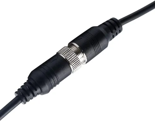 Vista 7 de Cable de extensión de cámara de respaldo, cable de extensión de aviación de 4 pines, para cámara de visión trasera de CCTV, camión, remolque