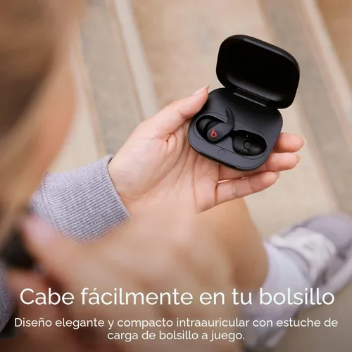 Vista 6 de Beats Fit Pro Auriculares Inalámbricos Verdaderos Bluetooth con Cancelación de Ruido Intrauditivos - Negro (Renovado)