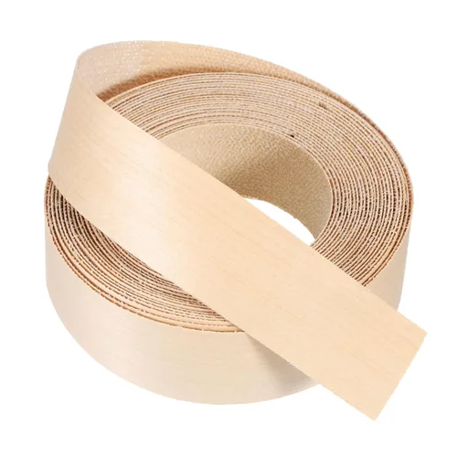 Vista 56 de PATIKIL Bandas de borde de abedul, cinta de chapa de madera de 1-1/2 pulgadas x 25 pies, bandas de borde de madera contrachapada flexible prepegadas