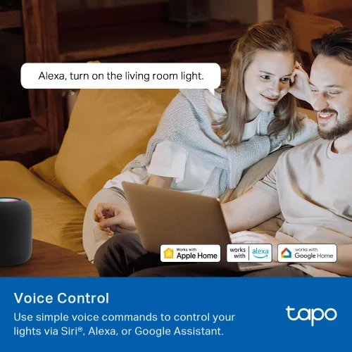 Vista 7 de Tapo Smart Switch, S515, de un solo polo/3 vías/4 vías, compatible con materia Funciona con Alexa, Siri, Google Home, SmartThings, certificado UL