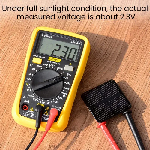 Vista 2 de 10 unids Mini células solares monocristalinas Kit de sistema solar 1.969 in X 50mm/1.96" X 1.96" 2V 160MA para paneles solares de carga DIY